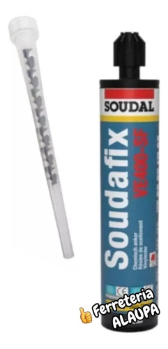 Anclaje Quimico Inyeccion Sellador 280ml Ve400-sf Soudafix