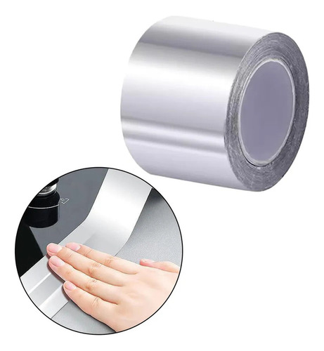 6 Cinta De Aluminio Antigrasa/antimoho Para Cocina