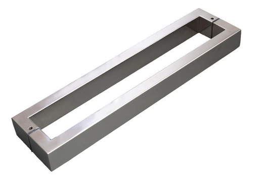 Puxador Duplo H-40 Inox Escovado Geris 40x20mm