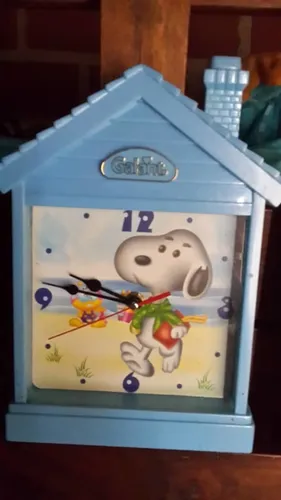 Reloj De Pared Snoopy (Usado)