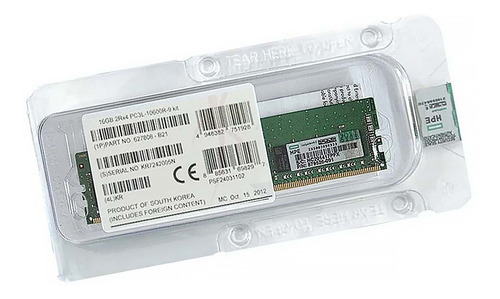 Imagen 1 de 4 de Memoria Servidor Hp Proliant 16gb 2r4 Ddr3l Pc3-10600 1333 R