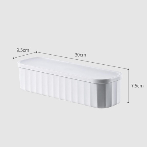 Estuche De Almacenamiento Multiusos De 2 Piezas Con Tapa