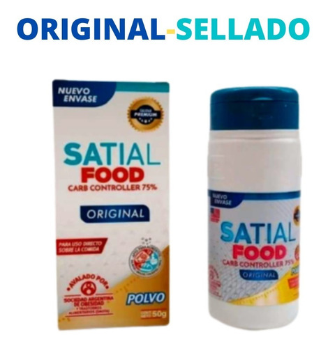 Satial Food Polvo Inhibidor De Carbohidratos,original