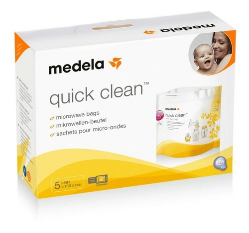 Bolsas Para Esterilizar A Vapor Quick Clean Medela