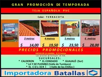 Comprar Promocion Teja Española Pvc $7 Industrial Teja De Arcilla T2