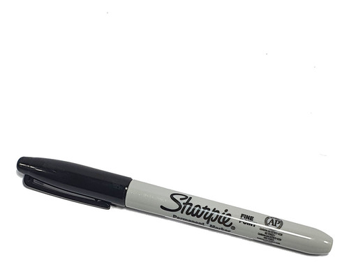 Pack X 2 Marcadores Sharpie Punta Fina Negro Indeleble