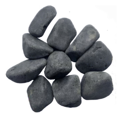 Piedra Rodada Natural Kg Gris Oscuro 2 Cm 5 Cm