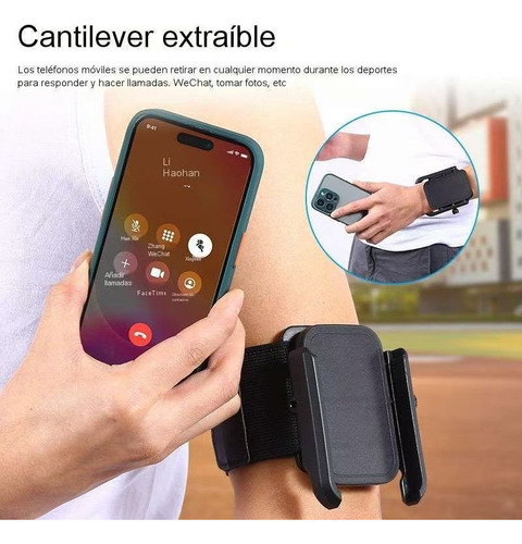 S Brazalete De Muñeca Con Soporte For Teléfono, 1 Unidades