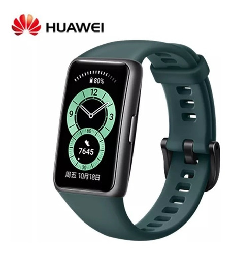 Banda Reloj  Huawei Band 6 ,verde  Bluetooth