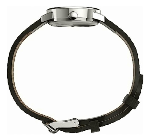 Reloj Mujer Timex Correa De Piel Con Luz 25 mm TW2V753006P Resistencia Al Agua 30m