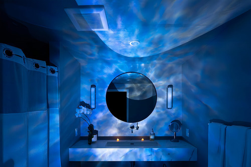 Proyector Led Blisslights, Estilo Nebulosa, Sin Estrellas