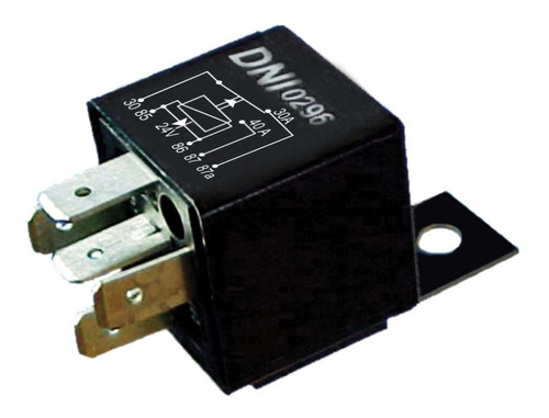 Relay Mercedes Benz Aux Inversor C/ Diodo 24v 40/30a 5t