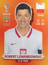 Comprar Figurita Robert Lewandowski Mundial Qatar 2022 Panini