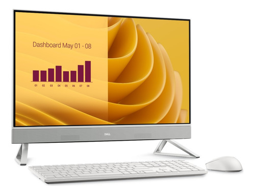 Pc Aio Dell 27 I7 150u 1tb Ssd 16gb Ddr5 Fhd Ips Win11 Blanco