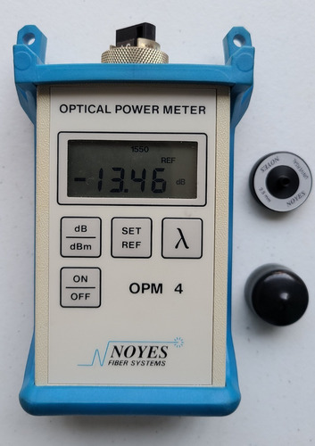 Medidor Óptico Olp Marca Noyes Con 3 Acopladores Lc Sc_fc St (Usado)
