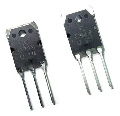 Transistores B688 D718 - Pack 2 Unidades