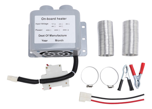 Calentador De Coche Con 2 Orificios, 12 V, 800 W, Kit Descon