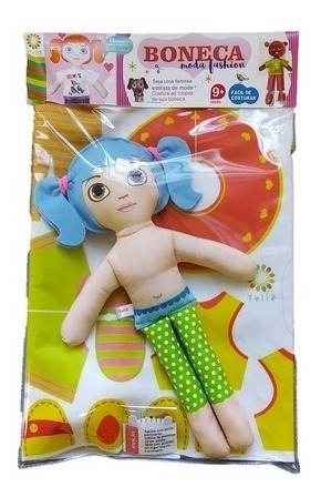 Imagem 2 de 3 de Boneca Fashion - Costure E Crie - Teliê