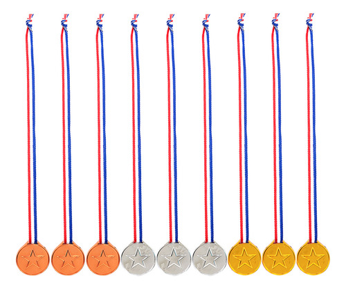 Medallas De Premio Para Niños Medalla Infantil, 9 Unidades