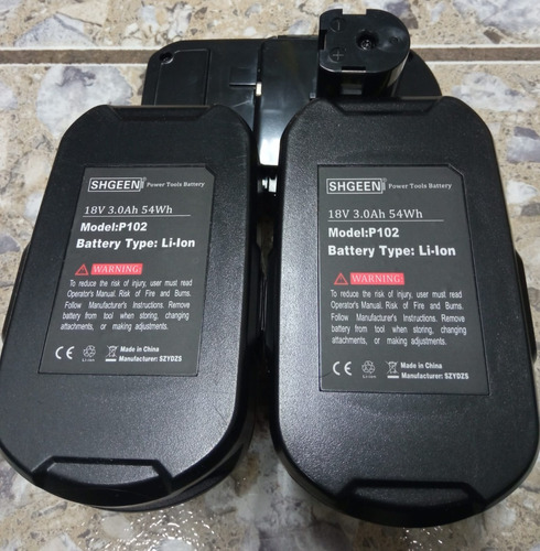 Bateria Litio Taladro Compatible Con Ryobi Herramientas Asch