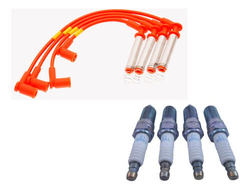 Cables Ferrazzi Y Bujias Ngk Ford Ka Zetec 1.0 8v C/aluminio