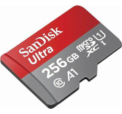 Memoria Micro Sd Sandisk 256gb A1 Speed 150mb/s Clase 10