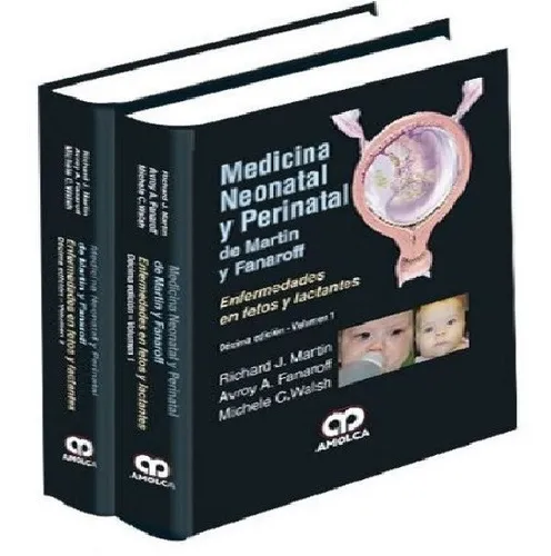 Medicina Neonatal y Perinatal de Martin y Fanarrof Tapa Dura