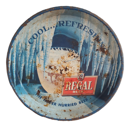 Charola Cerveza Regal Beer (Usado)