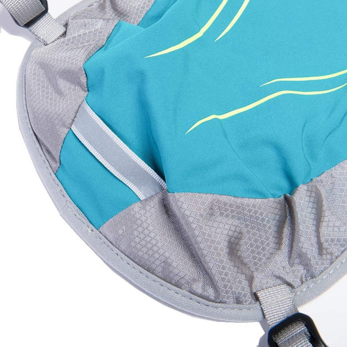 Mochila Senderismo Impermeable Ligera Turquesa Gris 5.5l