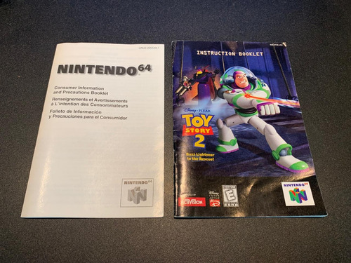 Toy Story 2 Nintendo 64 N64 (Usado)