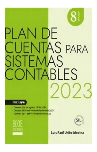 Plan De Cuentas Para Sistemas Contables 2023
