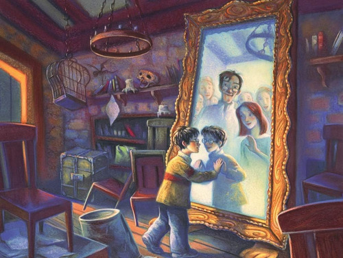 New York Puzzle Company - Harry Potter Espejo De Erised - Ro