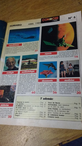 Conocer Y Saber 6 La Antartida En Peligro 1989 (Usado)