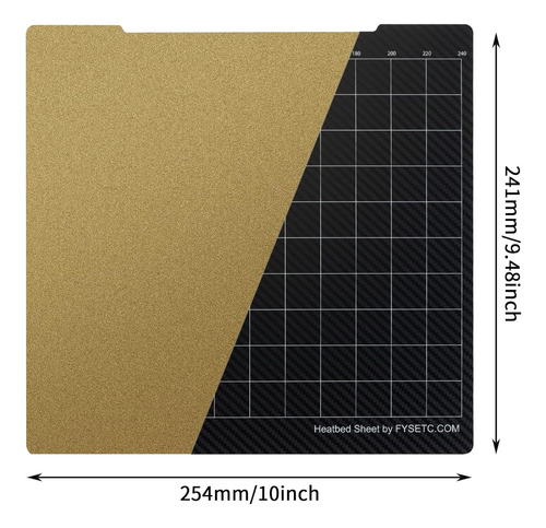 Fysetc Prusa Placa De Construcción Mk52 Mk3s+ Mk4 Spring Ste
