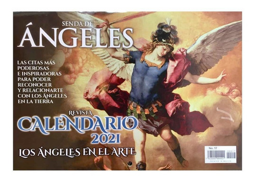 Revista Calendario 2021 Senda De Angeles Mod 1 Mercado Libre revistas con calendario 2021