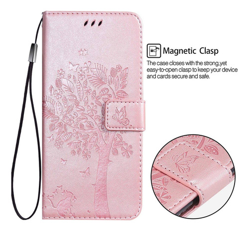 Funda Tipo Cartera Para iPhone 11 Pro Max Con Pantalla Prot3