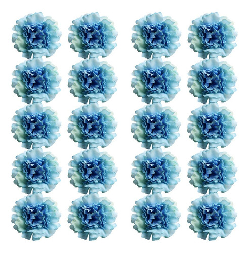 2x 20pcs Cabezas Peonías Artificiales