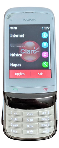 Celular Nokia C2-02 Desbloqueado De Flip Com Carregador 