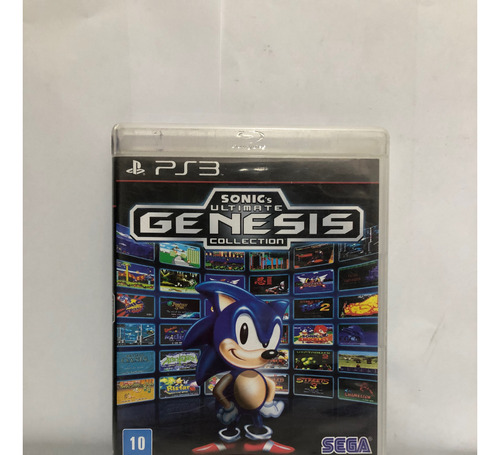 Sonic Ultimate Genesis Collection Ps3 Mídia Física