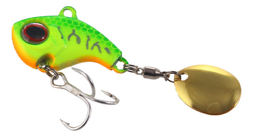 Isca Artificial Spinner 3,5cm / 14g Fundo Tucunaré Robalo