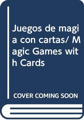 Libro Juegos De Magia Con Cartas Antiguos Y Modernos Rustica