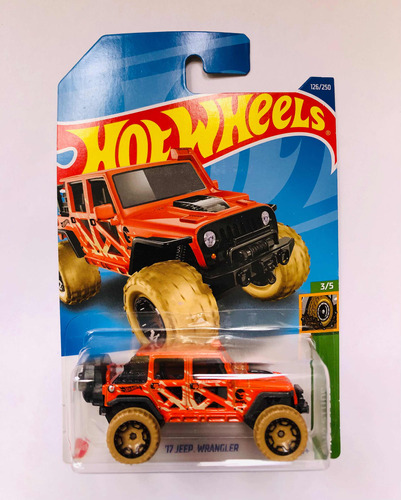 Carrito Hot Wheels 17 Jeep Wrangler Th Nuevo