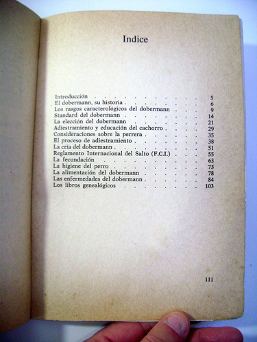 El Perro Doberman Cria Adiestramiento Libro Bucholz Boedo (Usado)