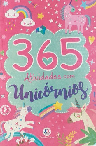 Livro 365 C/atividades E Desenhos Para Colorir Com 2 Títulos
