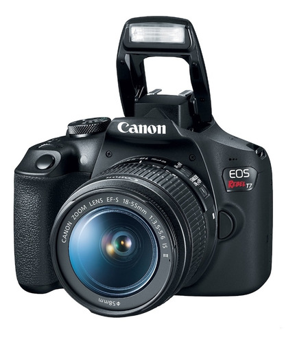 Câmera Digital Canon Dslr Eos Rebel T7 Full Hd Ef-s 18-55mm