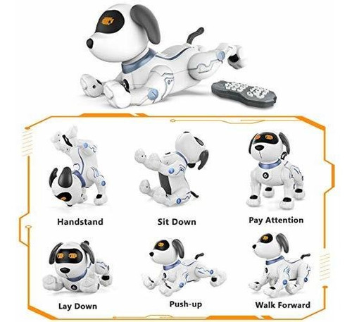 Okk Robot De Control Remoto Para Niños, Inalámbrico Rc Cacho