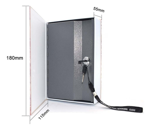 Caja Fuerte Para Diccionarios Book Secret S