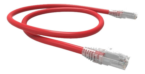 Patch Cord 50cm Furukawa 35123300 Cat6 Rojo Cable De Red