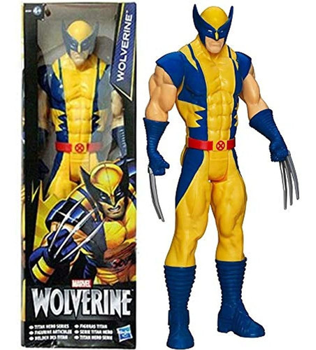 Marvel Titan Hero Series Wolverine Figura De Accion De 12 P