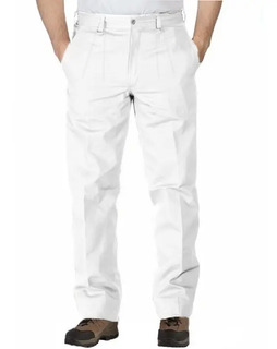 Pantalon De Trabajo Pampero Blanco | MercadoLibre 📦